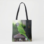 Tote Bag Perrot de purée à tête cendrée (Devant)