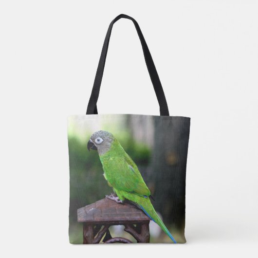 Tote Bag Perrot de purée à tête cendrée (Dos)
