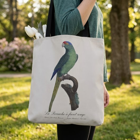Tote Bag Perruche à front orange, Eupsittula Canicularis