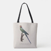 Tote Bag Perruche à longue queue, Psittacula Longicauda (Dos)