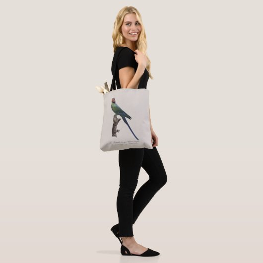 Tote Bag Perruche à longue queue, Psittacula Longicauda (Sur le modèle)