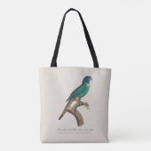 Tote Bag Perruche a tete bleue / Rainbow lorikeet, juvénile (Dos)