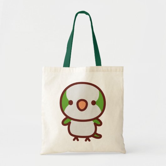 Tote Bag perruche moine normale (Devant)