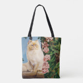 Tote Bag Perse Chat Rose Dryad (Dos)