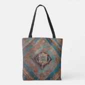 Tote Bag Perse Moderne Belle collection de vieux Motifs (Dos)