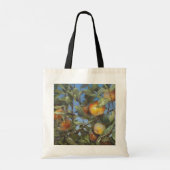 Tote Bag Persimmon Fruit Tree Belle oeuvre originale (Dos)