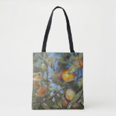 Tote Bag Persimmon Fruit Tree Belle oeuvre originale (Devant)