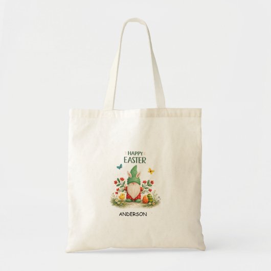 Tote Bag Personalised First Easter mini bag with name Nephe (Devant)