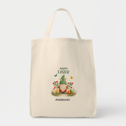 Tote Bag Personalised First Easter mini bag with name Nephe (Devant)