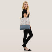 Tote Bag Personalized Aesthetic Patriotic Wildflowers (Sur le modèle)
