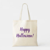 Tote Bag Personalized Black Cat Trick-or-Treat Bag (Dos)