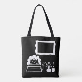 Tote Bag Personalized Book Titles and Picture Frame (Dos)