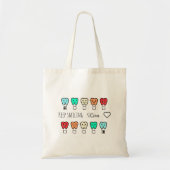 Tote Bag Personalized- Custom Name dental bag gift (Devant)