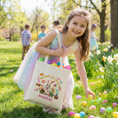 Tote Bag Personalized Easter Bunny Candy