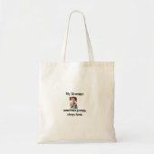 Tote Bag Personalized Granddaughter Grandpa Photo (Devant)