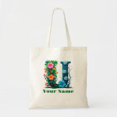 Tote Bag Personalized Letter U (Devant)