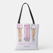 Tote Bag Personalized Pajama Party Trendy Sleepover Favor (Dos)