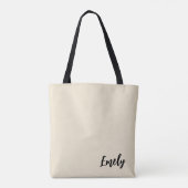 Tote Bag Personalized Tote,  Bridesmaid Gift, Custom Name  (Dos)