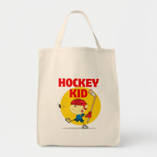 Tote Bag personnage de dessin animé de hockey mignon