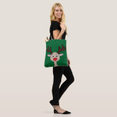 Tote Bag Personnage de dessin animé Reindeer (Sur le modèle)