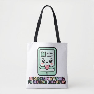 Tote Bag Personnages Fictionnels Émotionnellement Attachant