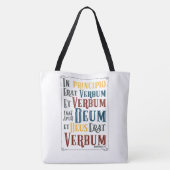 Tote Bag PERSONNALISABLE En Principio Erat Verbum (Dos)