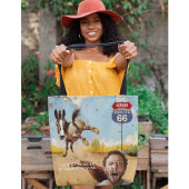Tote Bag personnalisable, Oatman Donkey Route 66