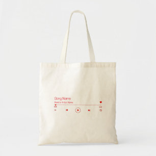 Tote Bag Personnalisable votre musique préférée