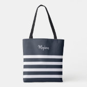 Tote Bag Personnalisation de la marine nautique et de la ba (Dos)