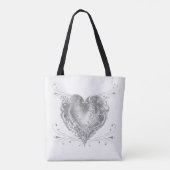 Tote Bag Personnalisation de mariage de mariée  (Dos)