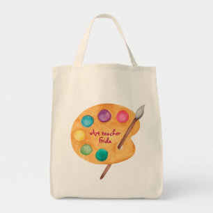 Tote Bag personnalisation NOM Art enseignant Art class cade