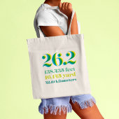 Tote Bag Personnalisé 26,2 Marathon Running