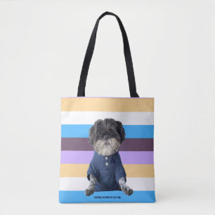 Tote Bag Personnalisé Ajouter votre propre photo texte chie