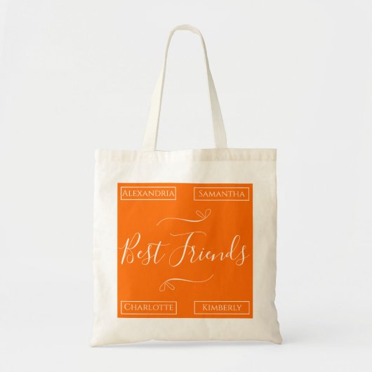 Tote Bag Personnalisé Best Friends Modern (Devant)