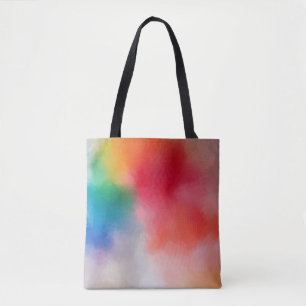 Tote Bag Personnalisé Coloré Art Abstrait Moderne Élégant
