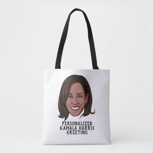 Tote Bag Personnalisé Kamala Harris (Devant)