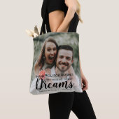 Tote Bag Personnalisé Mère de la mariée Merci Mariage photo (De près)