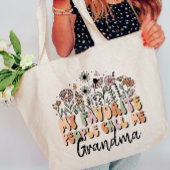 Tote Bag Personnalisé Mes Favoris Les gens m'appellent gran