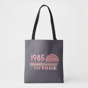 Tote Bag Personnalisé quarante fête vintage de 40e annivers