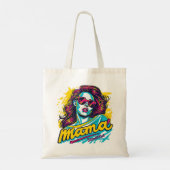 Tote Bag Personnalisé Retro Mama Pop Art (12) (Dos)