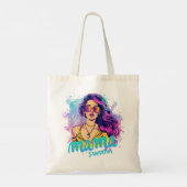 Tote Bag Personnalisé Retro Mama Pop Art (15) (Dos)