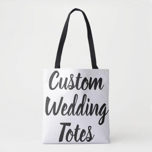 Tote Bag Personnalisé sur tout l'impression Mariage Fourre- (Devant)