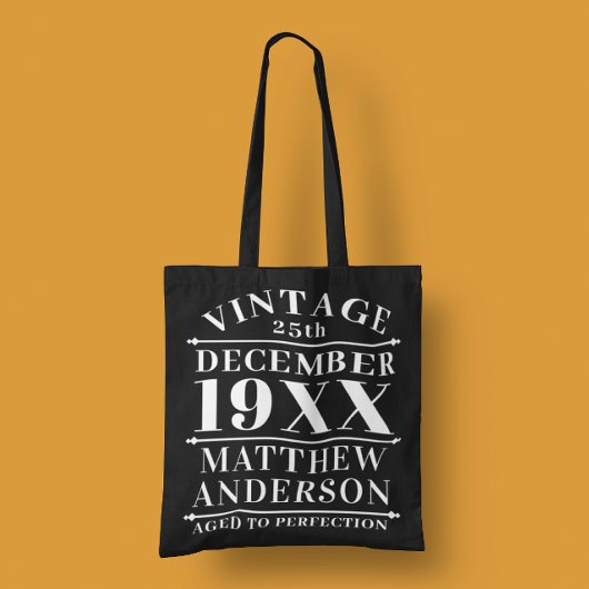Tote Bag Personnalisé Vintage à la perfection
