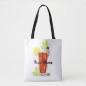 Tote Bag Personnalisée par Bloody Mary (Devant)