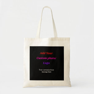 Tote Bag personnaliser ajouter votre logo photo votre texte