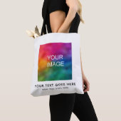 Tote Bag Personnaliser Ajouter Votre Texte Image Logo Photo (De près)