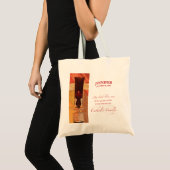 Tote Bag Personnaliser, Félicitations RCIA, catholique, rou (Devant (produit))