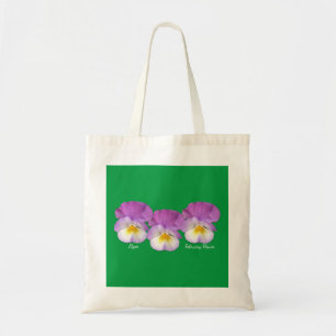 Tote Bag Personnaliser fleur du mois de naissance Février v