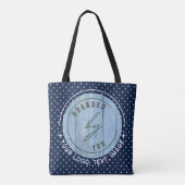 Tote Bag Personnaliser Image et Arrière - plan | Medium (Dos)