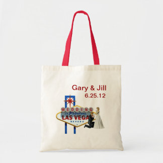 Tote Bag Personnaliser Las Vegas Mariage sac, mariée et cha